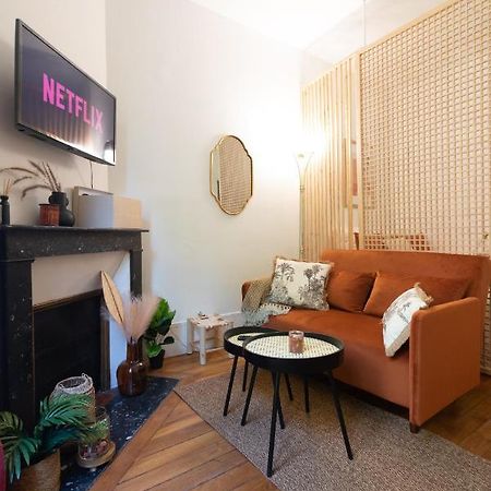 Cosy Et Comfort Studio Equipe A Clichy 5 Min Metro 외부 사진